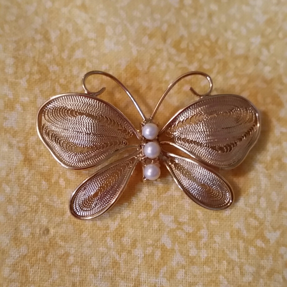 Vintage Napier Butterfly Brooch/Pin